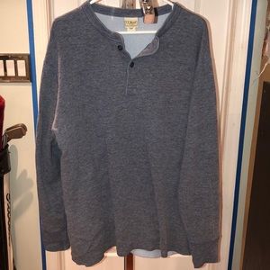 LL Bean Henley Pullover